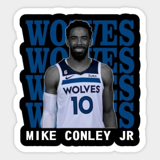 Minnesota Timberwolves Mike Conley Jr Sticker